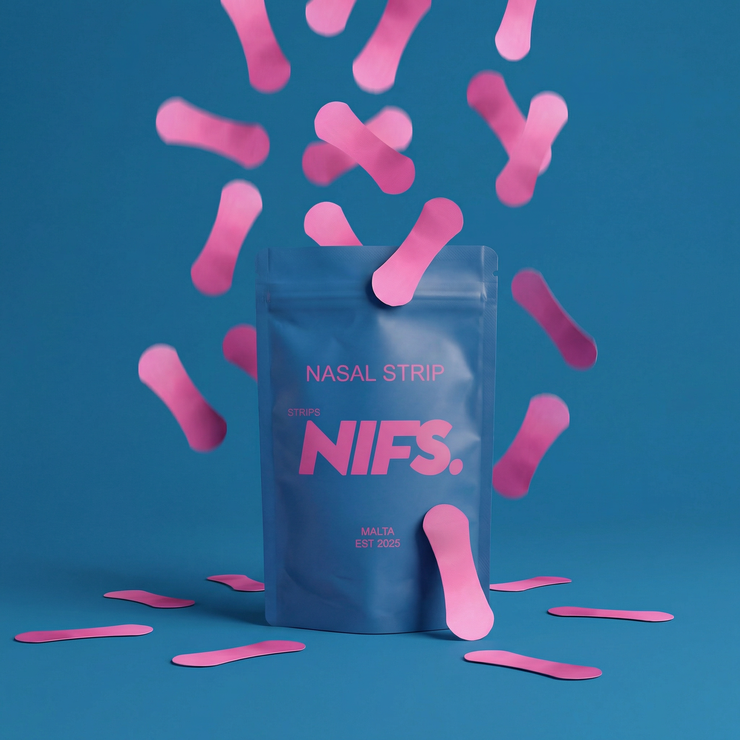 Pink Nasal Strips